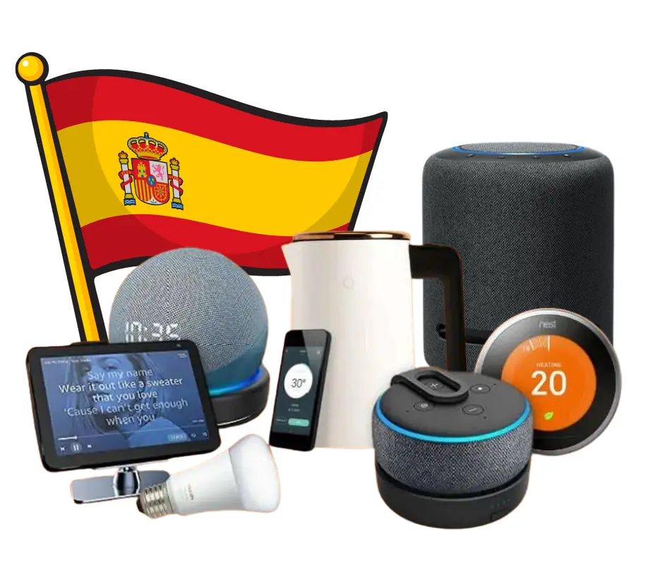 Picture of spanish speaking alexa devices