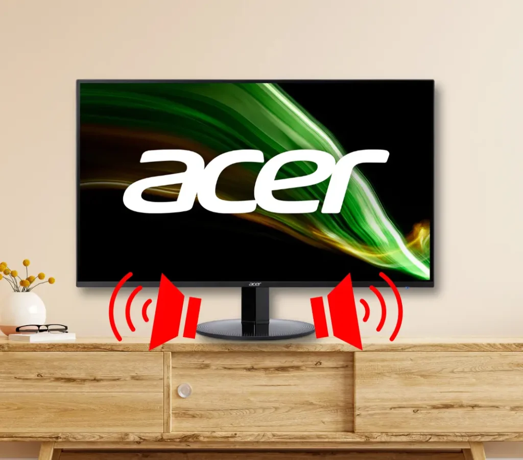 Do Acer monitors have built-in speakers