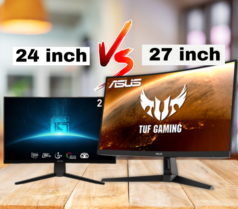Comparing Screen Sizes for Gaming: 24-inch vs 27-inch